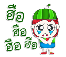 Mr. Momada. Love watermelon.^^ sticker #13354374