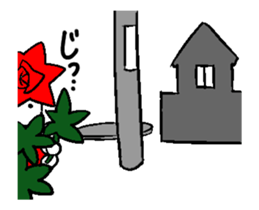 Animation sticker of the small rose sticker #13354586