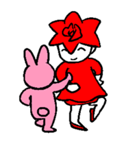 Animation sticker of the small rose sticker #13354605