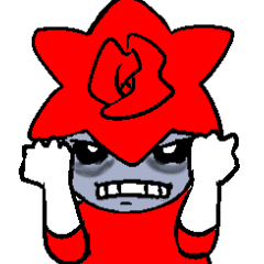 Animation sticker of the small rose