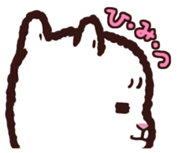 Mofuo of an alpaca sticker #13354648