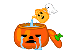 Animated Halloween Sticker sticker #13355495