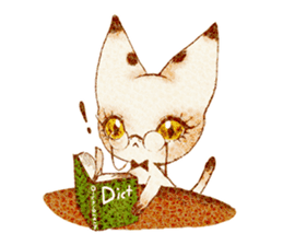 Vious is cute cat. sticker #13355601