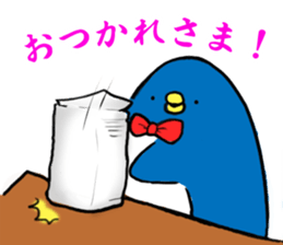 Perverse penguin sticker #13355846