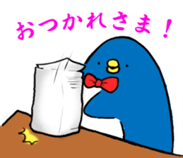Perverse penguin sticker #13355846