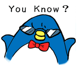 Perverse penguin sticker #13355853