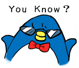 Perverse penguin sticker #13355853