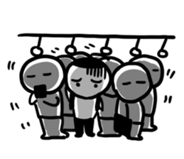 A flat head boy 5 sticker #13355883