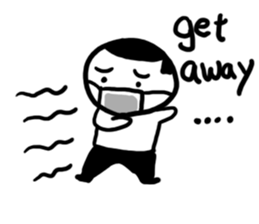 A flat head boy 5 sticker #13355897