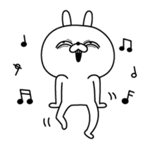 Rabbit expression is too rich(Anime4) sticker #13356423