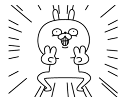 Rabbit expression is too rich(Anime4) sticker #13356429