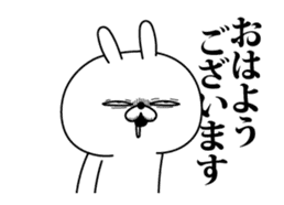 Rabbit expression is too rich(Anime4) sticker #13356430