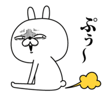 Rabbit expression is too rich(Anime4) sticker #13356440