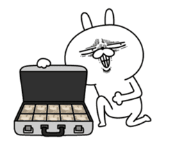 Rabbit expression is too rich(Anime4) sticker #13356444