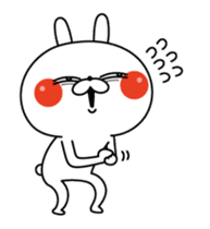 Rabbit expression is too rich(Anime4) sticker #13356445