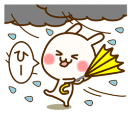 my rabbit Kansai dialect2 sticker #13356498