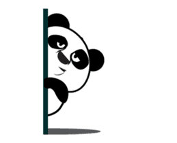 Panda Animation sticker #13356542
