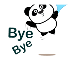 Panda Animation sticker #13356543