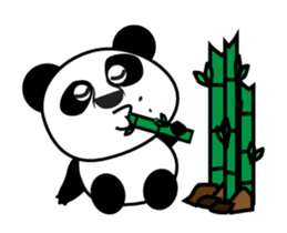 Panda Animation sticker #13356544