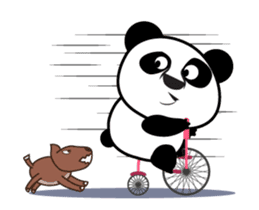 Panda Animation sticker #13356545
