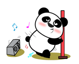 Panda Animation sticker #13356549