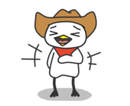 The Notorious Whitebird Animated sticker #13357108