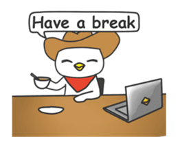 The Notorious Whitebird Animated sticker #13357109