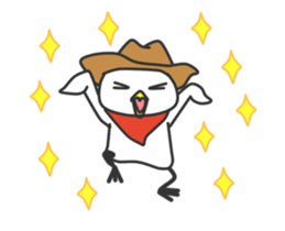 The Notorious Whitebird Animated sticker #13357111