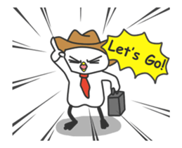 The Notorious Whitebird Animated sticker #13357113