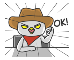 The Notorious Whitebird Animated sticker #13357115