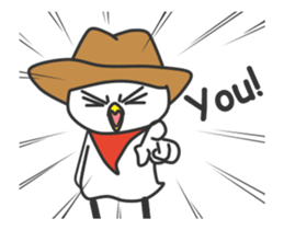 The Notorious Whitebird Animated sticker #13357125