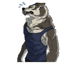 Werewolf Sticker by Gunso sticker #13357879