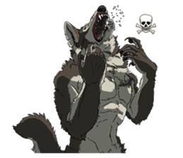 Werewolf Sticker by Gunso sticker #13357884