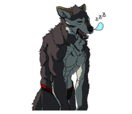 Werewolf Sticker by Gunso sticker #13357891