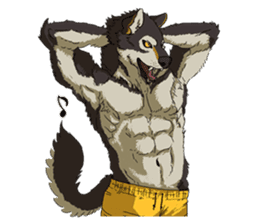 Werewolf Sticker by Gunso sticker #13357896