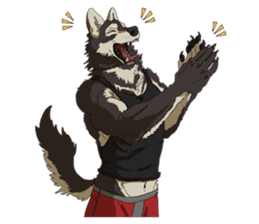 Werewolf Sticker by Gunso sticker #13357904