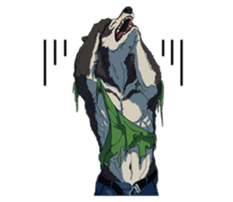 Werewolf Sticker by Gunso sticker #13357910