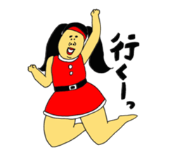 Happy Halloween and Christmas sticker #13357943