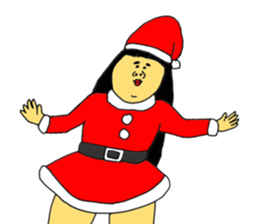 Happy Halloween and Christmas sticker #13357953