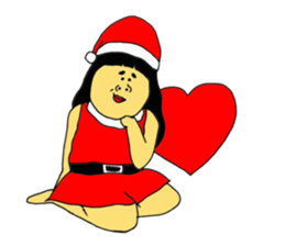 Happy Halloween and Christmas sticker #13357956