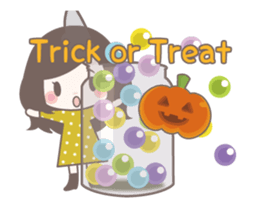 Yurufuwa girly stickers autumn animation sticker #13358175