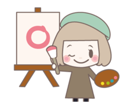 Yurufuwa girly stickers autumn animation sticker #13358181
