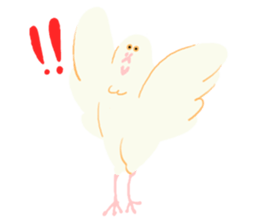 Dove from Hiroshima JAPAN sticker #13359082