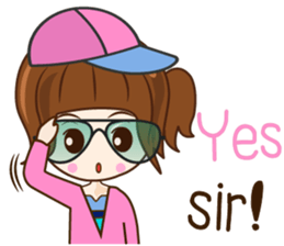 Friendship : Chompoo. sticker #13359430