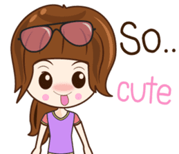 Friendship : Chompoo. sticker #13359434