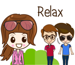 Friendship : Chompoo. sticker #13359437