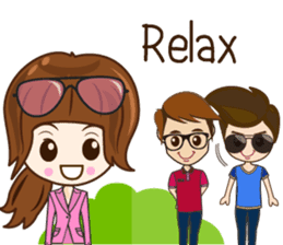 Friendship : Chompoo. sticker #13359437