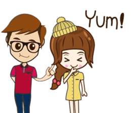 Friendship : Chompoo. sticker #13359441