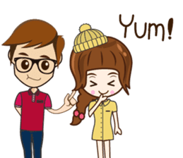 Friendship : Chompoo. sticker #13359441