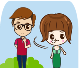 Friendship : Chompoo. sticker #13359465